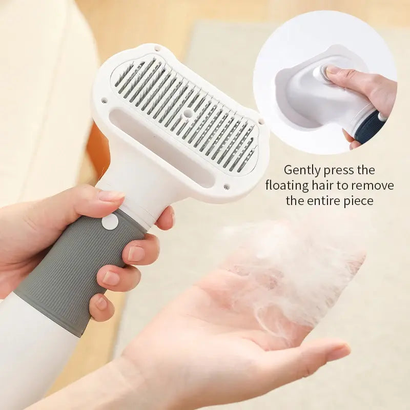 3-in-1 Pet Dryer & Comb Brush